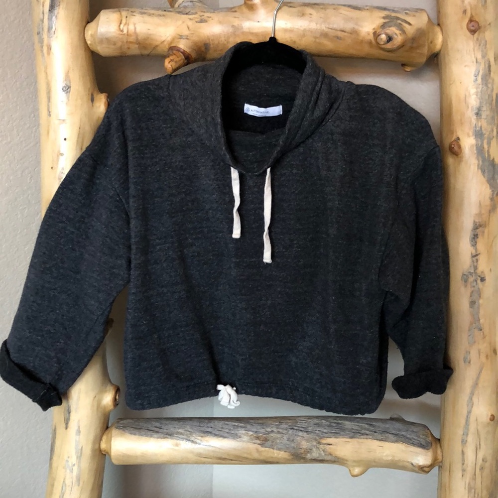 Alternative Apparel Drawstring Sweatshirt - image 3